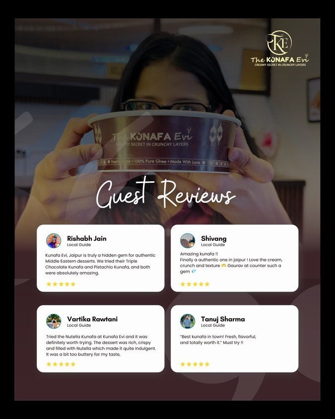 Guest reviews post design