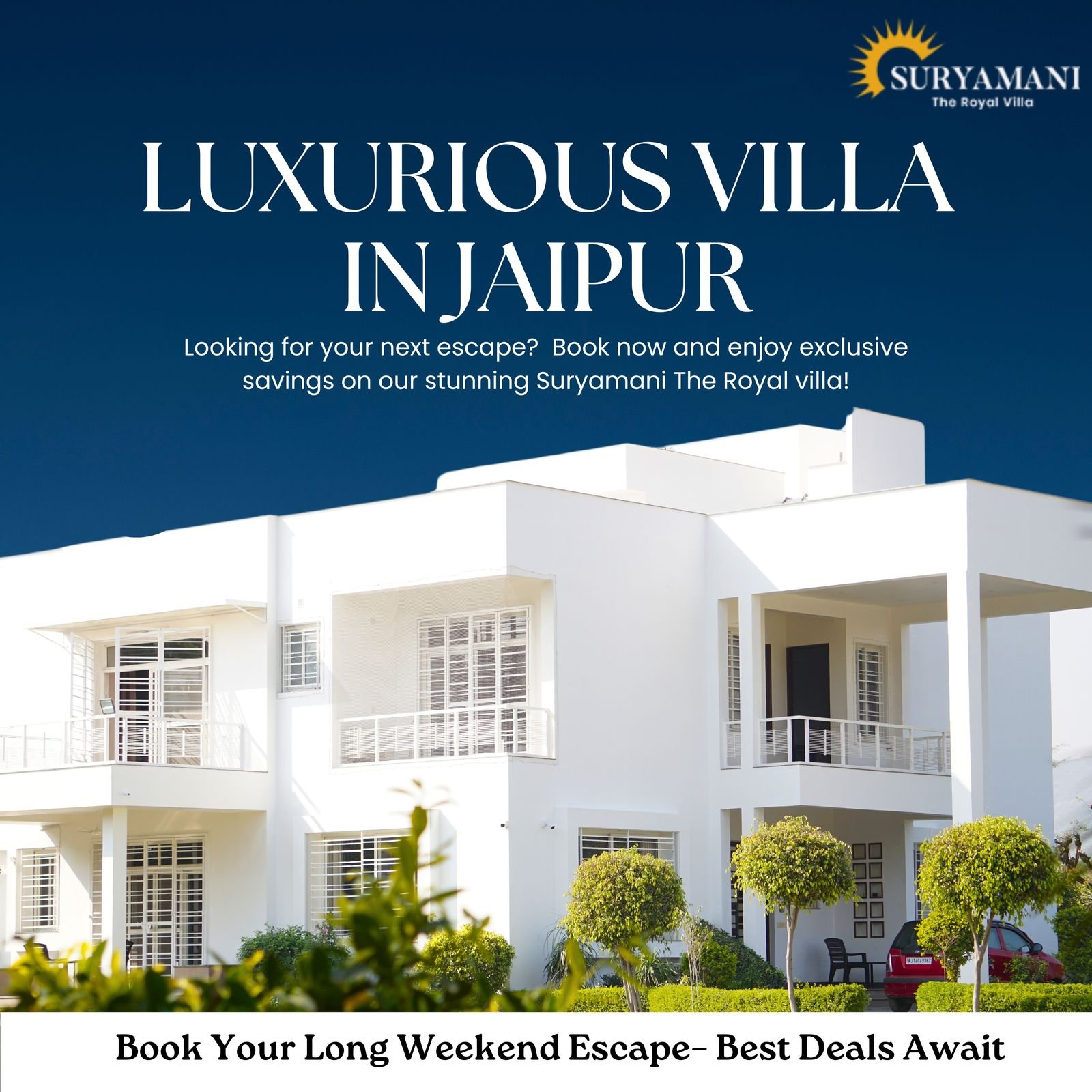 Luxury villa, Suryamani post design by Desi Growth Media