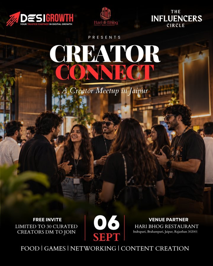 Creator Connect event creative