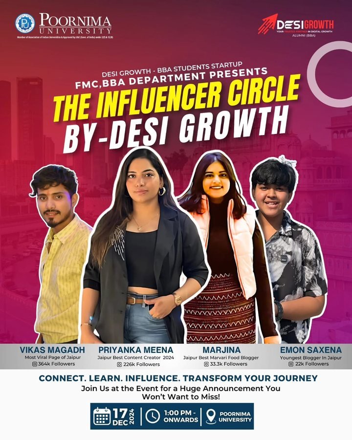 The Influencer Circle event creative