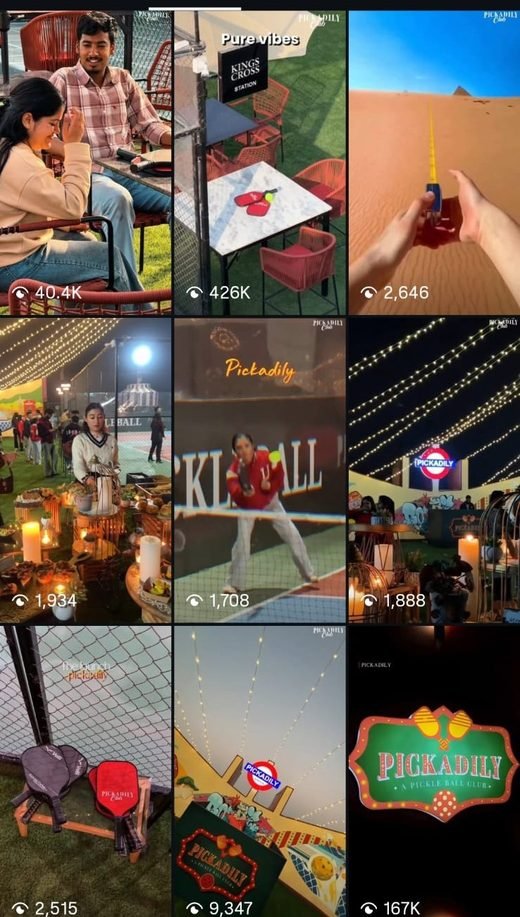 Instagram feed we created for Pickadily