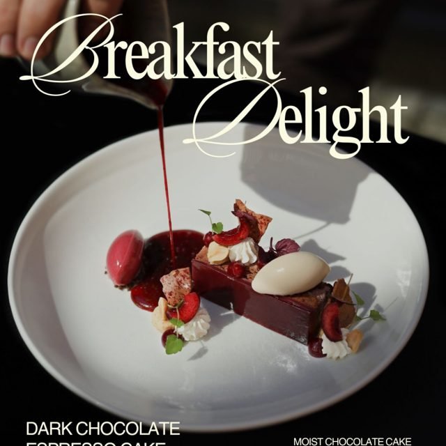 Breakfast dessert post design by Desi Growth Media