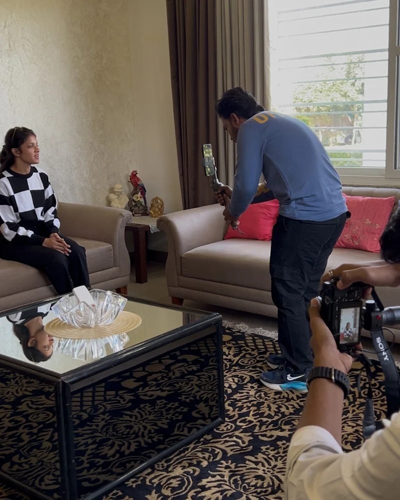 Our crew shooting a home interior